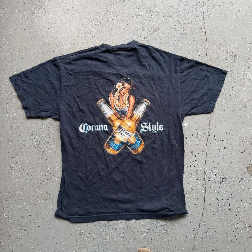Vintage Corona Extra Beer T-Shirt Size Large